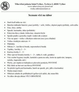 seznamka tabor Hlučín